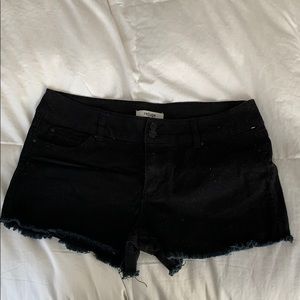 Black shorts